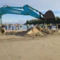 Upaya pengerukan alur Pelabuhan Pulau Baai Kota Bengkulu.