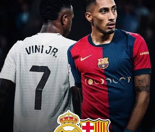 El Clasico Final Copa Del Rey 2025, Barcelona vs Real Madrid. 