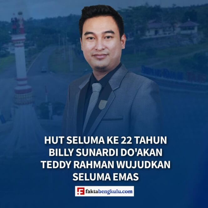 
					Hut Seluma Ke-22 Tahun, Billy Sunardi Do’akan Teddy Rahman Wujudkan Seluma Emas