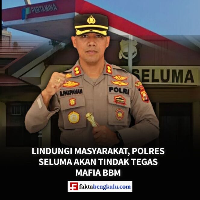 Lindungi Masyarakat, Polres Seluma Akan Tindak Tegas Mafia BBM