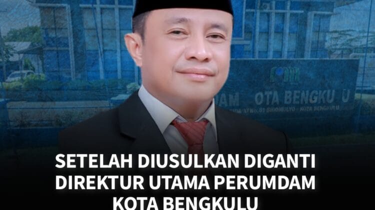 Setelah Diusulkan Diganti, Direktur Utama Perumdam Kota Bengkulu Sibuk Mengalirkan Air