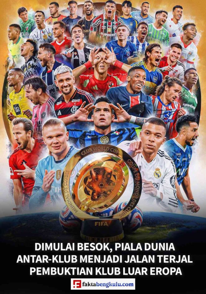 Dimulai Besok, Piala Dunia Antar-Klub Menjadi Jalan Terjal Pembuktian Klub Luar Eropa