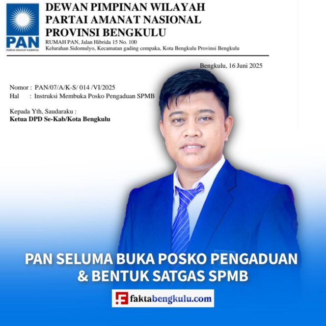 PAN Seluma Buka Posko Pengaduan & Bentuk Satgas SPMB