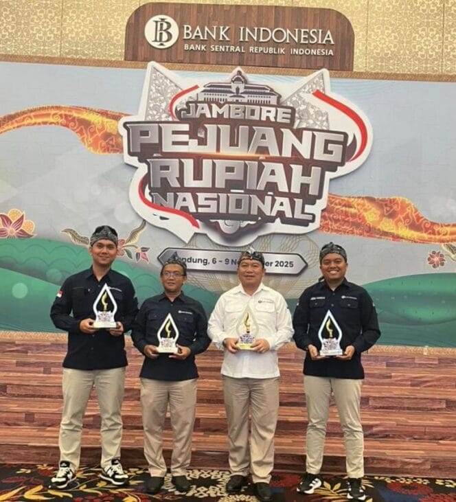 
Hattrick Nasional! Bank Indonesia Provinsi Bengkulu Sabet 3 Penghargaan di JAMPURNAS 2025