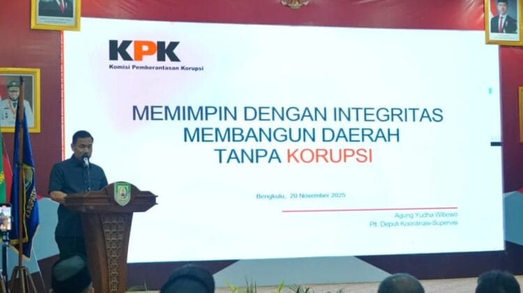 KPK Sebut Bengkulu Rentan Korupsi, Gubernur Helmi Hasan Targetkan Percepatan Perbaikan Integritas