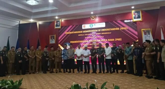 
Penandatanganan MoU Pidana Kerja Sosial: Langkah Menuju Penegakan Hukum yang Humanis di Bengkulu