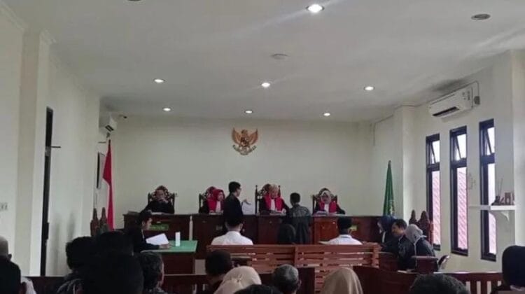 Tiga Mantan Pejabat Desa Rindu Hati Didakwa Korupsi Dana Desa Rp892 Juta