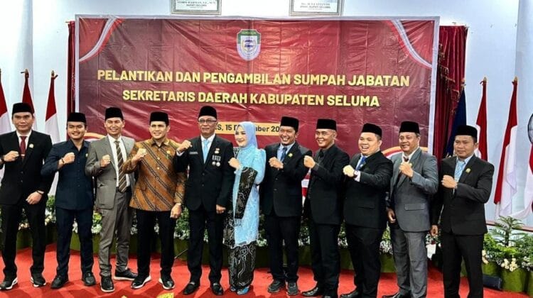 Sekda Seluma Dilantik, Ketua Fraksi PAN: Selamat Bekerja, Mari Berkolaborasi Majukan Seluma!