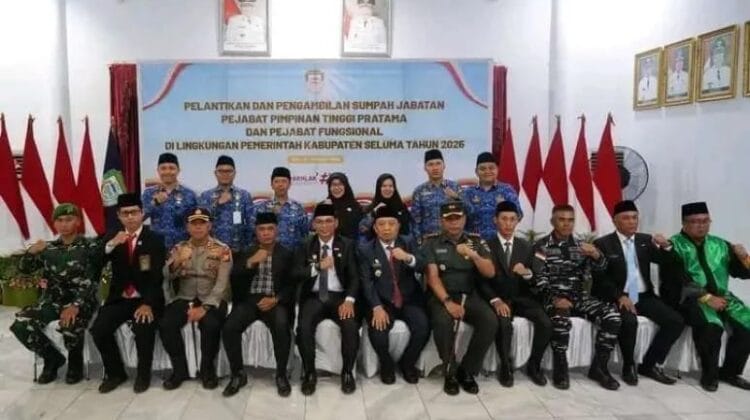 Bupati Seluma Lantik Pejabat Eselon II Seluma, Fraksi PAN : Gunakan Jabatan untuk Bantu Rakyat!