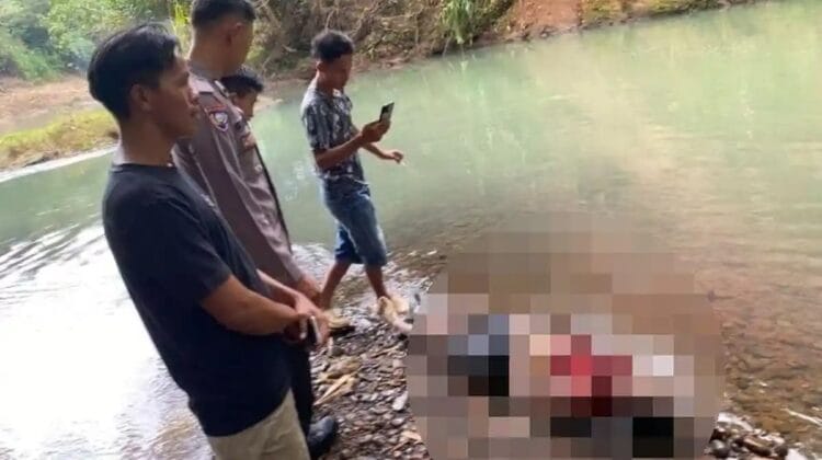 Geger! Warga Taba Anyar Rejang Lebong Temukan Mayat Pria Tanpa Identitas Hanyut di Sungai Beluan