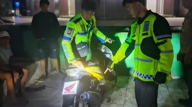 Sikat Balap Liar di Lebong, Polisi Amankan 17 Motor Berknalpot Brong!