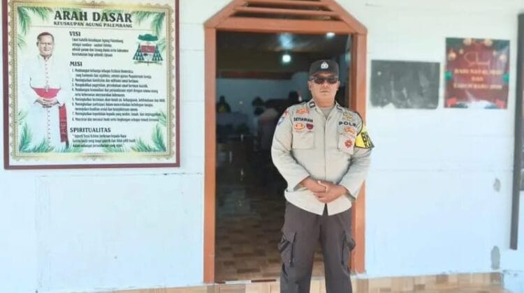 Jamin Kebebasan Beribadah, Polres Rejang Lebong Siagakan Personel di Gereja-Gereja