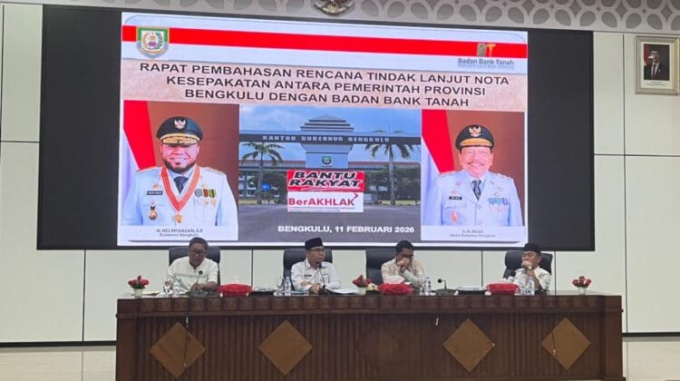 Optimalkan Pembangunan, Pemprov Bengkulu Siapkan 20 Lahan Eks HGU Masuk Bank Tanah