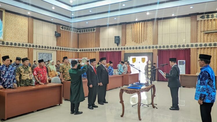 Resmi Dilantik, Zul Hendri Nakhodai Dikbud dan Yasman Pimpin Dinas Kesehatan Provinsi Bengkulu