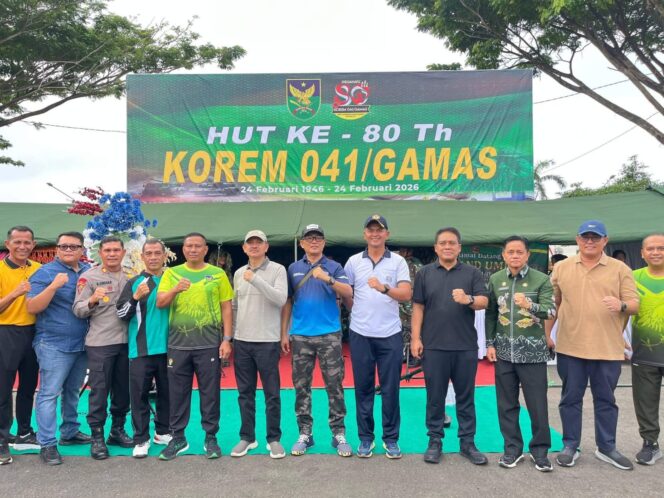 
					Perkuat Sinergi, Pj Sesda Kota Bengkulu Hadiri Syukuran HUT ke-78 Korem 041/Gamas