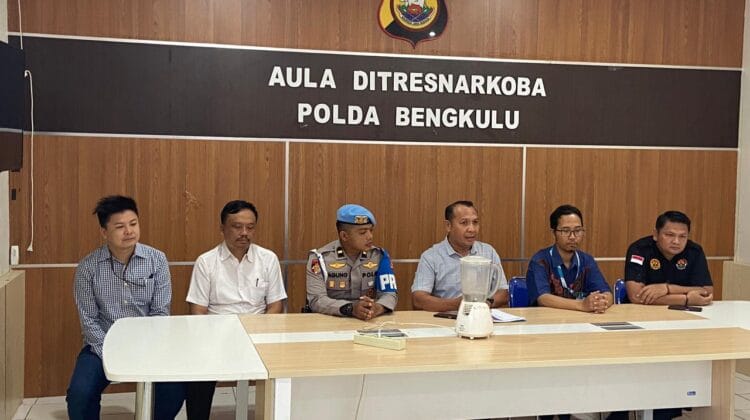Sabu 3,99 Gram Asal Mukomuko Berakhir di Blender, Polda Bengkulu Tegaskan Perang Lawan Narkoba