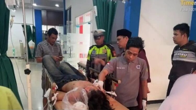 Ngelem Berujung Petaka: Remaja di Lebong Alami Luka Berat Usai Tabrak Pembatas Jalan