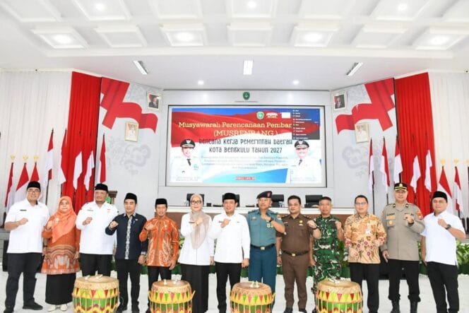 
Musrenbang RKPD 2027: Pemkot Bengkulu Prioritaskan Akses Jalan Permukiman dan Sektor Wisata