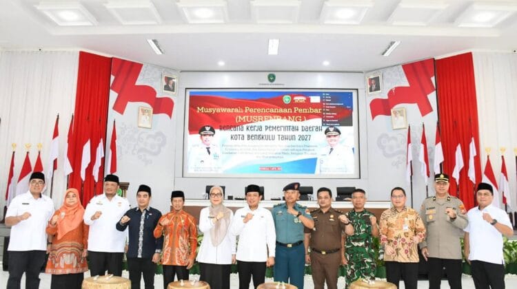 Musrenbang RKPD 2027: Pemkot Bengkulu Prioritaskan Akses Jalan Permukiman dan Sektor Wisata