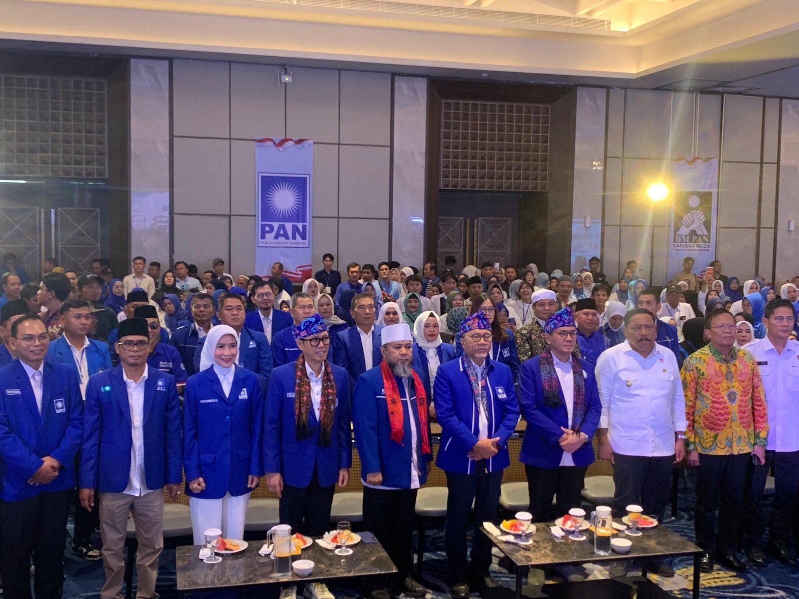 Resmi! Zulhas Lantik Pengurus PAN se-Provinsi Bengkulu 2024-2029, Helmi Hasan Nakhodai Kembali DPW
