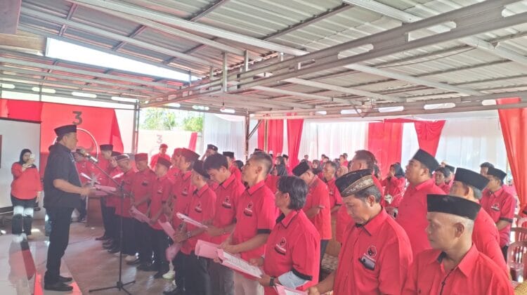Perkuat Akar Rumput, PDI Perjuangan Seluma Kukuhkan Pengurus 14 PAC Menuju Kemenangan Pemilu
