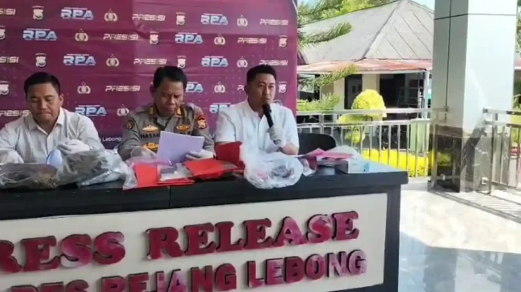 Keliling Kota Cari Kunci Nyantol, Spesialis Curanmor 11 TKP Asal Kepahiang Diringkus Polres Rejang Lebong