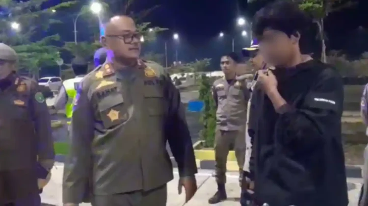 Jaga Kenyamanan Warga, Petugas Gabungan Sisir Sudut Bumi Merah Putih hingga Subuh 