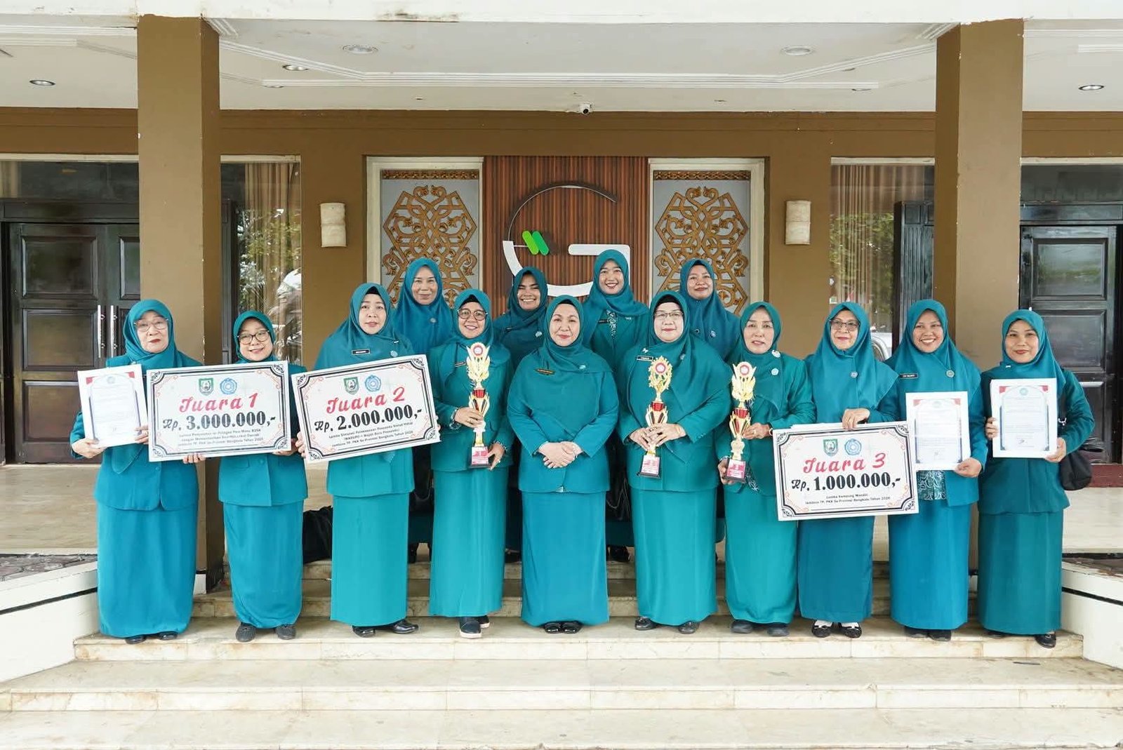 Sinergi PKK Kota Bengkulu di HKG ke-54, Kokohkan Ketahanan Keluarga Menuju Indonesia Emas 2045