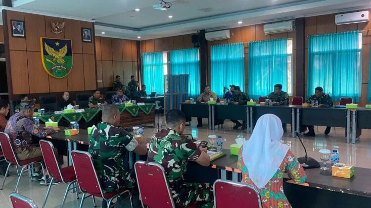 Sinergi Pemkot dan Korem 041/Gamas, Pj Sekda Medy Pebriansyah Matangkan Karya Bakti Skala Besar 2026
