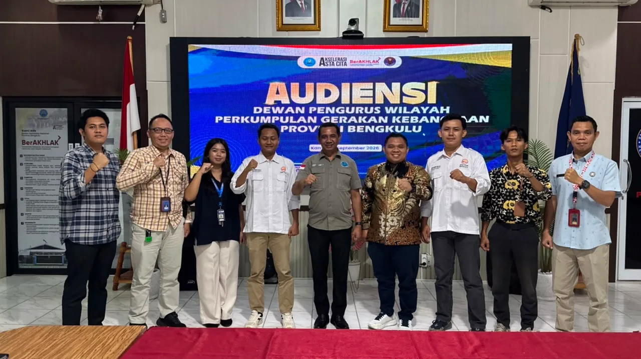 Sinergi Lawan Narkoba, PGK Wilayah Bengkulu Gandeng BNN Prov Perkuat Peran Pemuda di Ajang Kemah Pemuda Merah Putih