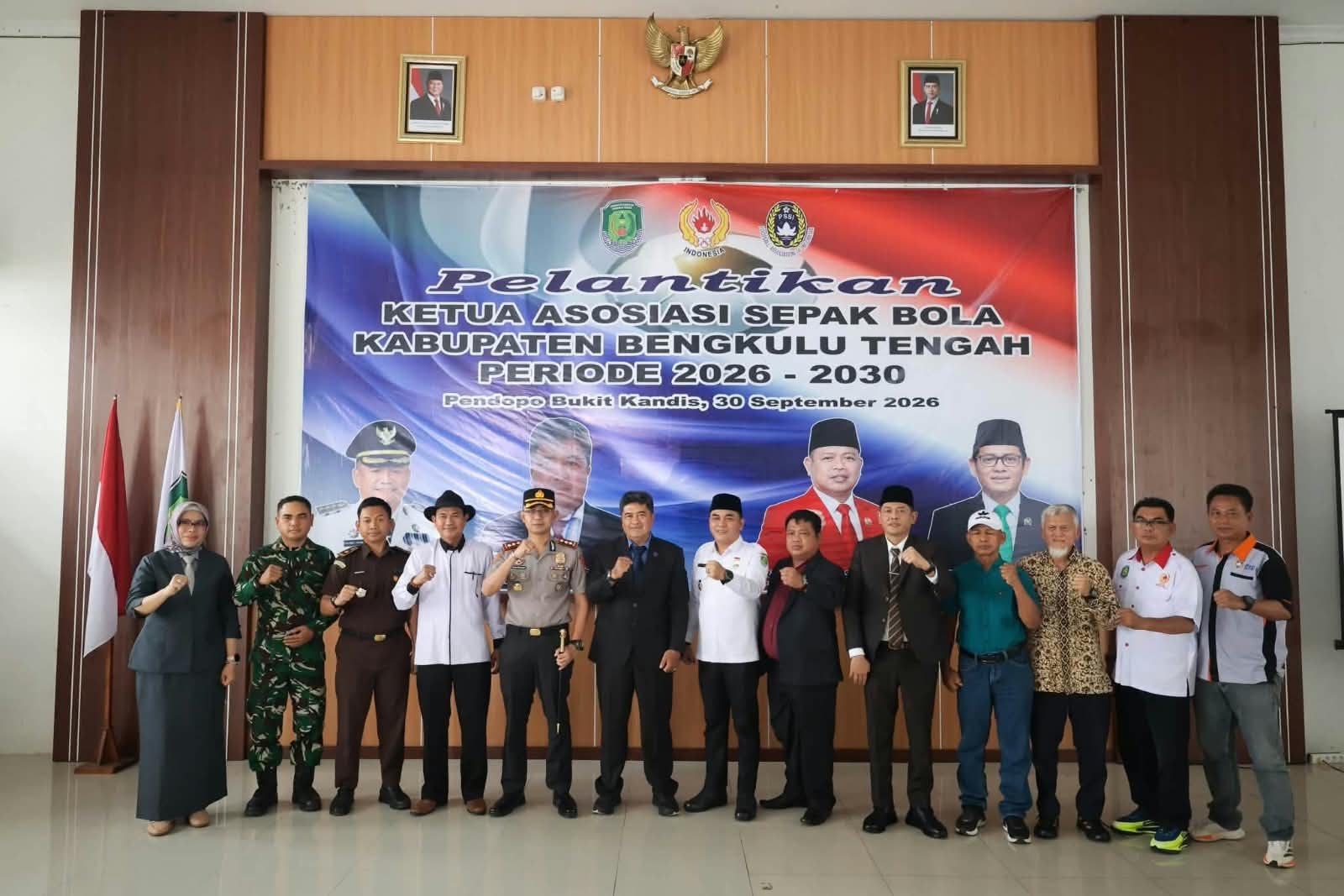 Kepengurusan Baru Askab PSSI Bengkulu Tengah Resmi Dilantik, Fokus Genjot Pembinaan Usia Dini