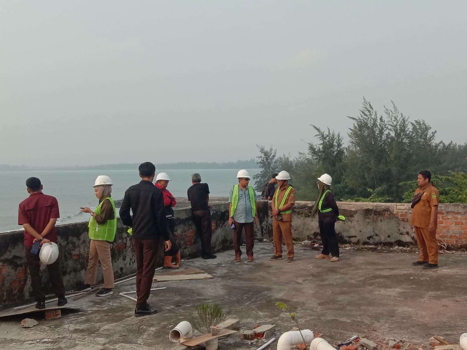 Kawal Ketat Proyek Strategis, Tim PPS Kejari Tinjau Langsung Pembangunan Kantor Walikota Bengkulu